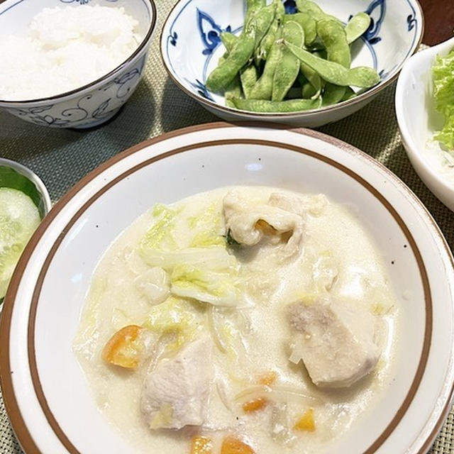 損した気分＆鶏肉と白菜のクリーム煮