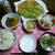 【晩ごはん】豆ごはんと天ぷら。