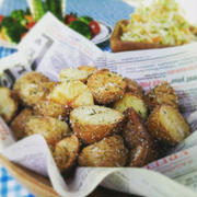 BBQにもちょっとしたおもてなしにもオススメ♪揚げじゃがの青のりチーズ風味