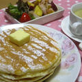 ホットケーキとさつまいものお料理☆
