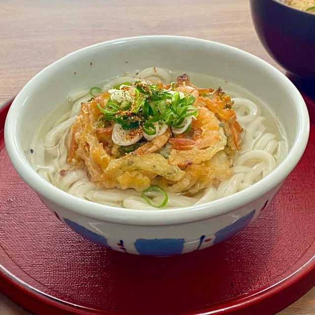 かき揚げうどん