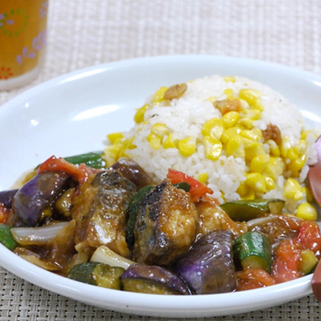 「酢＆夏野菜！中華、エスニック、和食」の３日分献立。