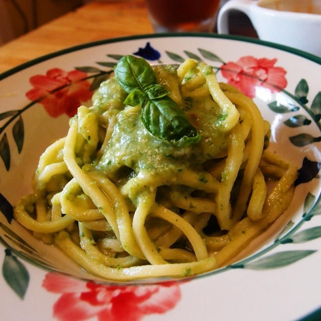troccoli alla Pesto Genovese♪