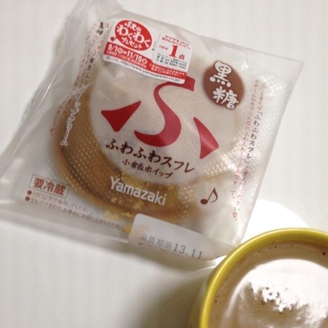 ふわふわスフレ小倉＆ホイップ