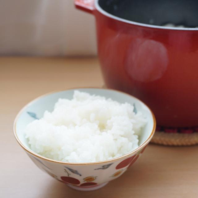 新米の季節到来！ストウブStaubで絶品ごはん#ごはんのお供#米びつ#キッチン収納