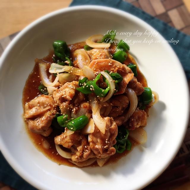 【酢しょうがで作る】鶏肉の酢しょうが焼き