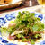 『初カツオでカルパッチョ風　香味野菜のサラダ』