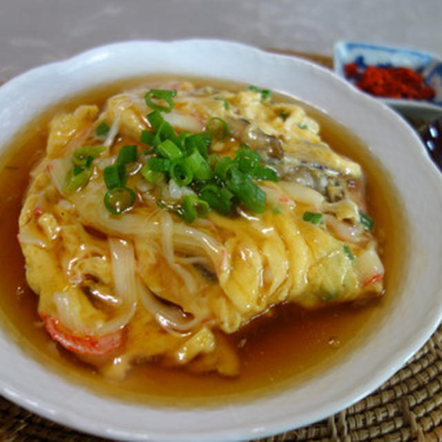 かにかま天津飯