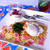 ベーコンと大葉のペペロン焼きそば