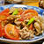 トマトと豚肉のにんにく醤油炒め＊そら豆入り