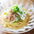 大葉が爽やか！ツナと大根のごまドレサラダパスタ