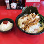 ネギラーメン辛ダレ濃いめを啜る 〜海苔増し・ほうれん草・ランチ限定半ライス〜