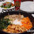 焼肉のたれで高野豆腐ビビンバ♡