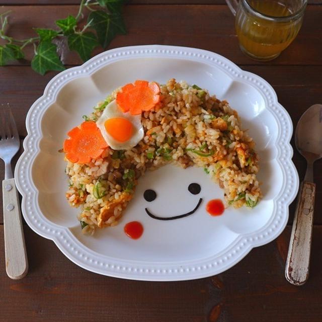 デコチャーハン＊顔チャーハン