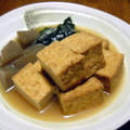 厚揚げとこんにゃくの煮物