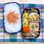春野菜を使って食欲増進効果！主人弁当【山葵しょうゆマヨポテサラダ】