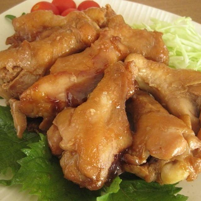 簡単スピード手羽元の照り焼き