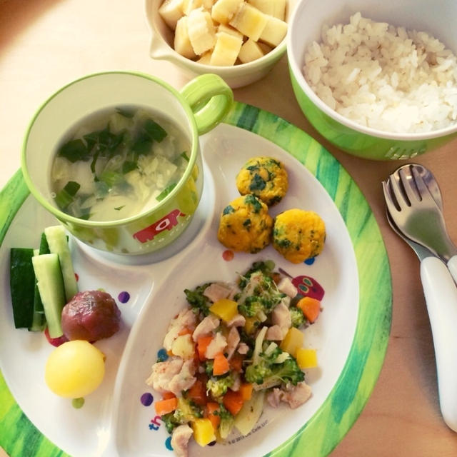 息子の昼ごはん