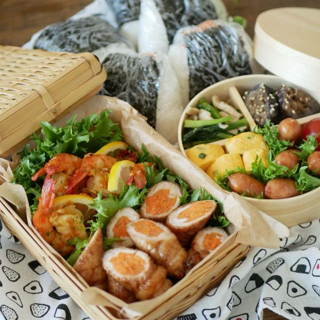 久しぶりの孫たち弁当