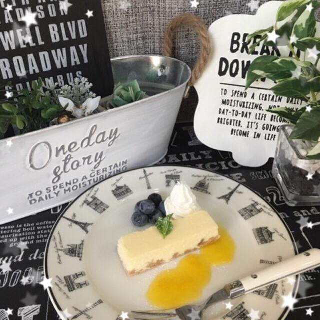 夏レモン香る♡簡単スティックレアチーズケーキ