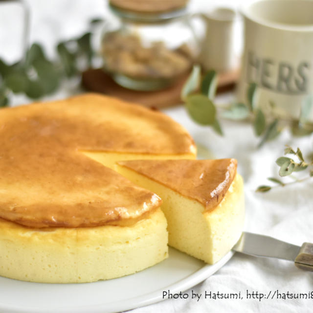 スフレチーズケーキ
