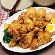 家族ウケ抜群！さっぱり味でやみつきに！味しみ＆さっぱり♪簡単手羽元と卵の煮込みレシピ