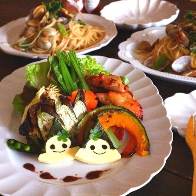 デコ＊チーズ パスタで夜ごはん