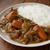 牛すじとごろごろ人参カレー