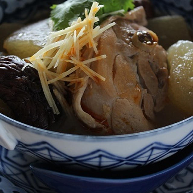 鶏と冬瓜の煮込み