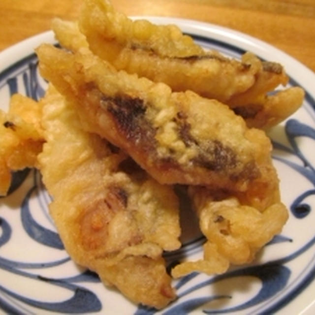 【旨魚料理）ウスメバルの天ぷら