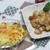 マカロニグラタン　と　Blogで見かけた　ベビーホタテのバターしょうゆ
