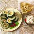 昨日の巻き寿司とレース♡