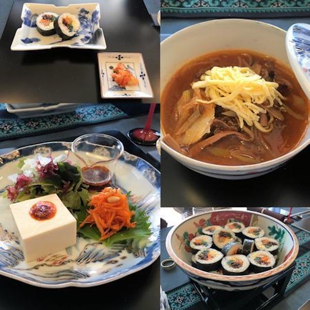 韓国料理Ⅱでおもてなし♪