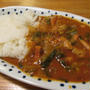 【旨魚料理】カキとホウレンソウのカレー