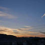 今日の夕焼け