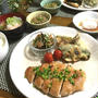 トースターde超しっとりな辛子明太子マヨわさび♪豆苗とツナのひじきあえ♪