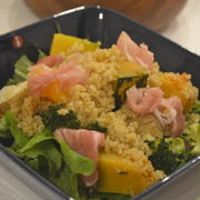 ♪スープ炊きで激ウマ！★キヌアとかぼちゃのサラダ★Deli風♪
