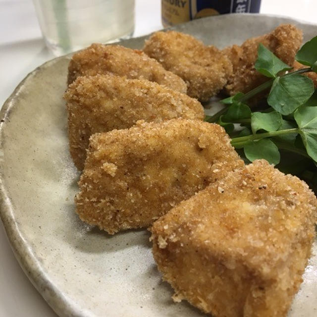 チキン☆チーズパン粉揚げ(^^♪