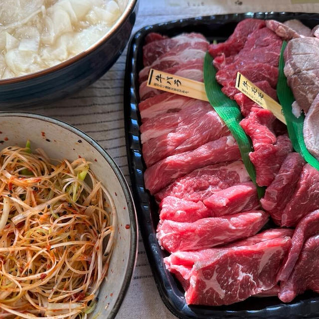 おうち焼肉！韓国定番の付け合わせを簡単に。ピリ辛ねぎ和え・大根の酢漬けなど