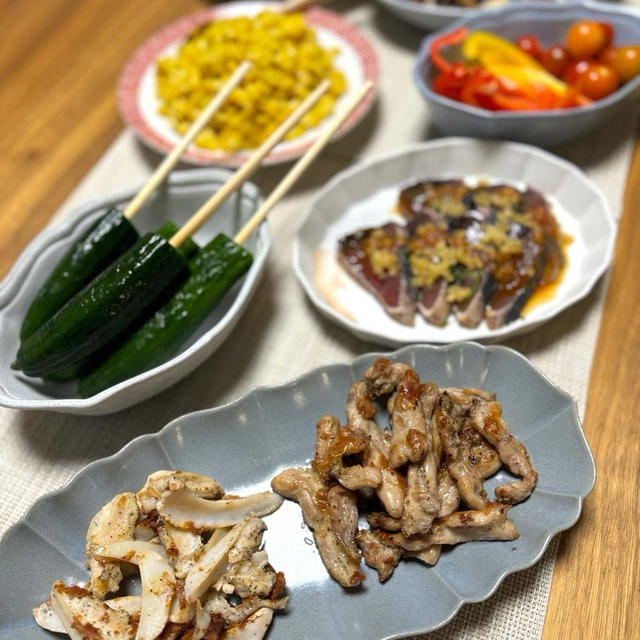 お酒が進む夏メニューでおうちごはん 家族で観てたドラマ