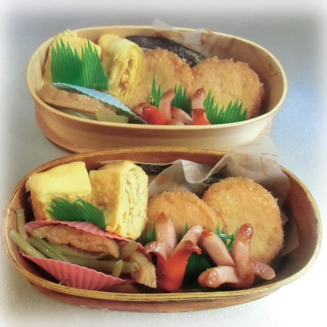 白身魚のバジルソース焼き弁当