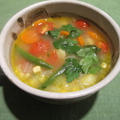 野菜スープ & 生ハムサラダ　　11・26・2011