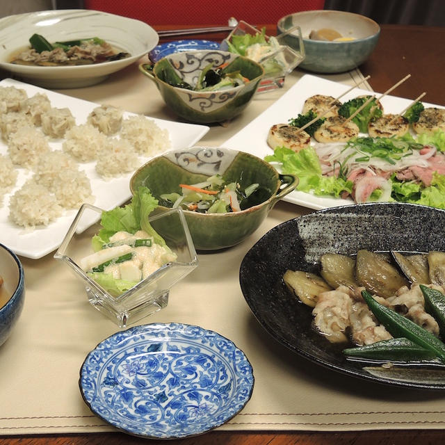 豚肉とナスの煮浸し