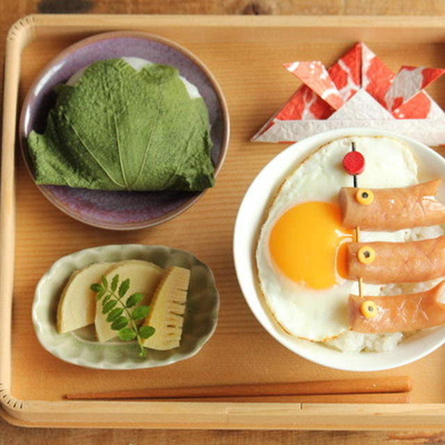 こどもの日に★鯉のぼりソーセージ