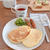 黄砂のせい＊初めて作った「クランペット」！　朝ごはん