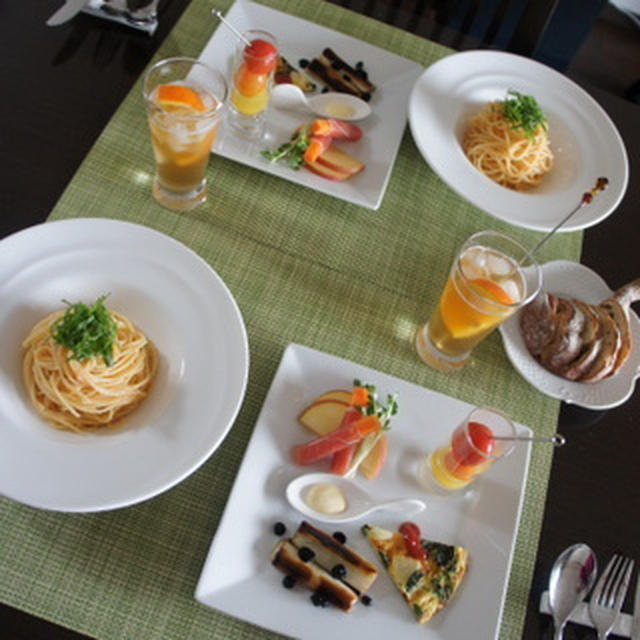 可愛くアミューズ盛り合わせ♪なお昼ごはん