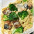 サーモンクリーム手打ちパスタ