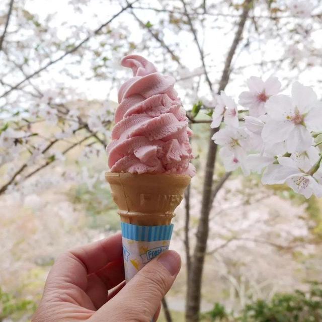 吉野山のカフェとポスト#お花見の風景