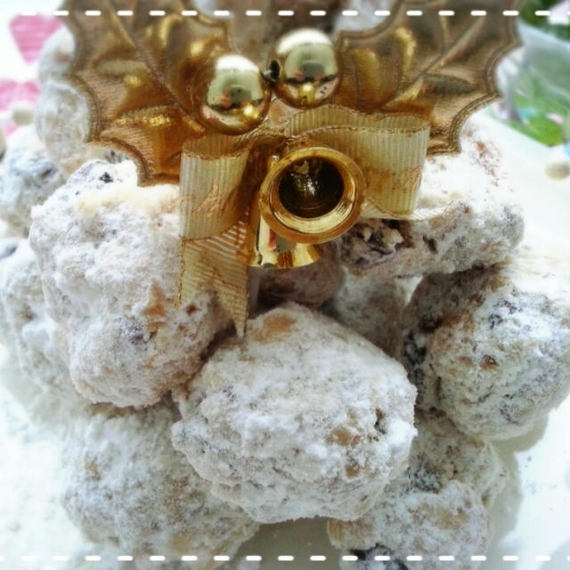 KARIKARIcookies さんのシュトーレンクッキー風で気分はXmas♡(*^^*)♡