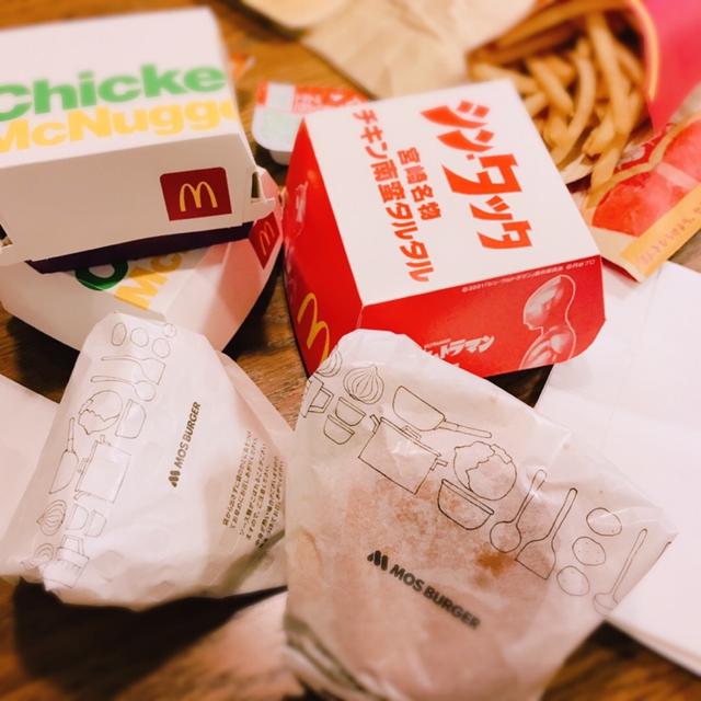 まさかの夜マック！！（夜マックメニューじゃないけど）
